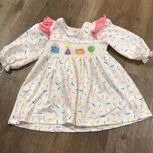 MNC smocked birthday Dress